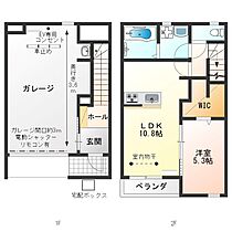 わかまつM1 103 ｜ 栃木県宇都宮市若松原１丁目5（賃貸アパート1LDK・2階・74.60㎡） その2