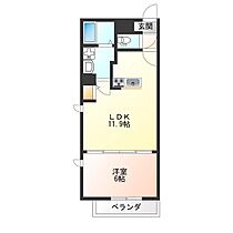 ラミューズ宮みらい 502 ｜ 栃木県宇都宮市宿郷１丁目1-7（賃貸マンション1LDK・5階・40.54㎡） その2