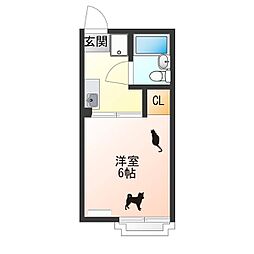 津田ハイツI 2階