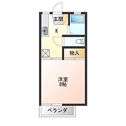 リバティ千代田B 2階