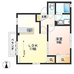 リヴェールI 2階/205