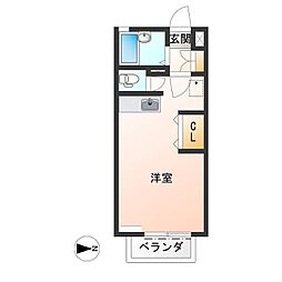 ヴィブレII 2階/203