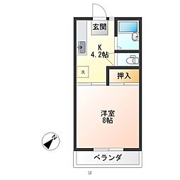 ハイツ田仲 2階/202