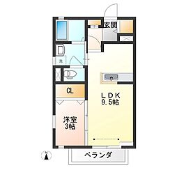 フルール 2階/202