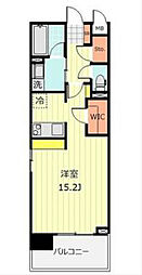 S-FORT宇都宮 ワンルームの間取図画像