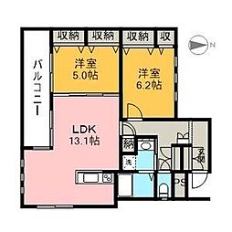 K.I.XシャラS 2階/201