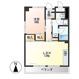田中コーポ 5階/503