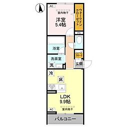 ark西城南 1階/102