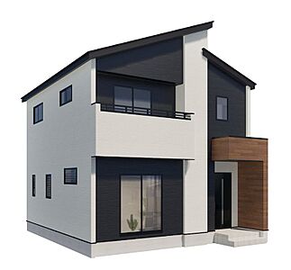外観：外観完成予想図R9年3月上旬完成予定。