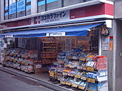 ココカラファイン東中野店（191m）