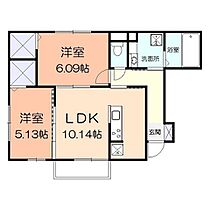 グレイスV 101 ｜ 神奈川県平塚市四之宮６丁目（賃貸アパート2LDK・1階・52.92㎡） その2