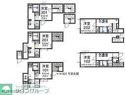 レオネクスト吉祥寺イーストY 1Kの間取図画像