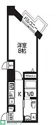 レヴィーガ練馬北町 1Kの間取図画像