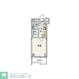 ルーブル東武練馬 1Kの間取図画像
