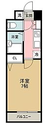 CRACIA練馬高野台 1Kの間取図画像