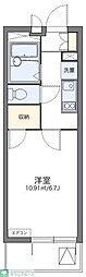 アヴァンティ 1Kの間取図画像
