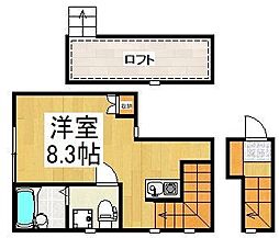 LOTUS石神井 ワンルームの間取図画像