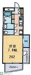 StoneForest 1Kの間取図画像