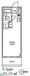 R-スタイル南大泉 ワンルームの間取図画像