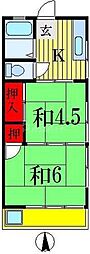 間取図画像 2K