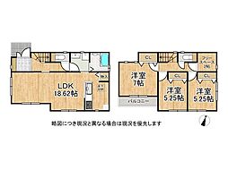 堺市北区百舌鳥陵南町3丁　新築一戸建て　2号棟