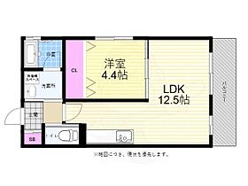 広島県広島市中区住吉町19番6-1号（賃貸マンション1LDK・3階・37.72㎡） その2