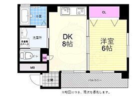 La　Luna  ｜ 広島県広島市中区住吉町8番17号（賃貸マンション1DK・3階・32.90㎡） その2