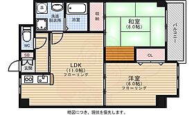 広島県広島市中区舟入南２丁目1番8号（賃貸マンション2LDK・3階・55.84㎡） その2