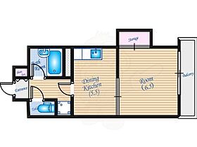 広島県広島市西区東観音町4番25号（賃貸マンション1DK・5階・30.05㎡） その2