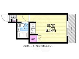 アメニティ吉島通り ワンルームの間取図画像