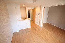 広島電鉄1系統 中電前駅 徒歩4分の賃貸マンション 4階1LDKのリビング/ダイニング