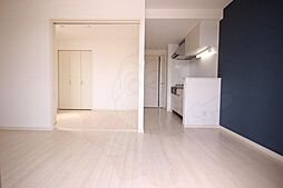 広島電鉄6系統 江波駅 徒歩8分の賃貸アパート 3階1LDKのリビング/ダイニング