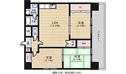 メゾンオートー 3LDKの間取図画像