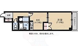 イトービル・3 1DKの間取図画像