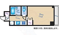 広瀬ビル 1Kの間取図画像