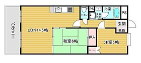 リファレンス箱崎 302 ｜ 福岡県福岡市東区箱崎ふ頭3丁目2-17（賃貸マンション2LDK・3階・55.00㎡） その2