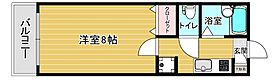 リファレンス佐賀大前 309 ｜ 佐賀県佐賀市本庄町大字本庄970-1（賃貸アパート1K・3階・23.10㎡） その2