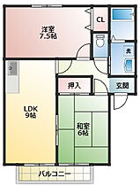 ファサードA 101 ｜ 静岡県袋井市愛野（賃貸アパート2DK・1階・51.04㎡） その2