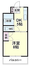 マンションリーフI 201 ｜ 静岡県磐田市立野（賃貸マンション1DK・2階・25.92㎡） その2