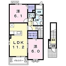 ニューサンリット　I 201 ｜ 静岡県掛川市矢崎町（賃貸アパート2LDK・2階・57.63㎡） その2