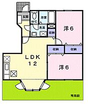 シンシア　II 102 ｜ 静岡県掛川市領家（賃貸アパート2LDK・1階・53.51㎡） その2