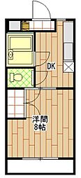 間取図画像 1DK