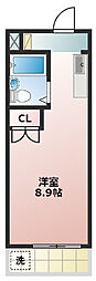 ノナカリースマンション ワンルームの間取図画像