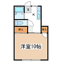 長野県松本市大字島内（賃貸アパート1K・1階・33.12㎡） その2