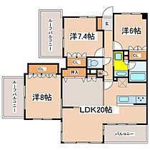 長野県松本市宮田（賃貸マンション3LDK・11階・98.33㎡） その2