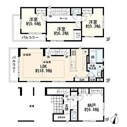 鶴見区向井町4丁目　新築一戸建て　1期2号棟