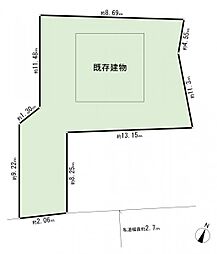 物件画像 鶴見区北寺尾4丁目　建築条件無し土地