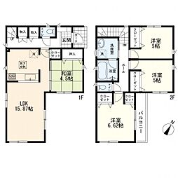 物件画像 鶴見区梶山2丁目　新築一戸建て　8期2号棟