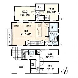 物件画像 神奈川区白幡南町　1期　新築一戸建て　1号棟