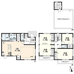 物件画像 ジーエーレジデンス鶴見駒岡III　新築一戸建て　3期B号棟